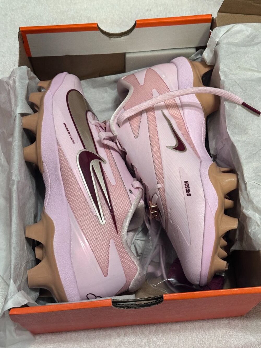 NEW Nike Diamond Standout Mother's Day Girls Size 5 (Womens 6.5) Baseball Cleats